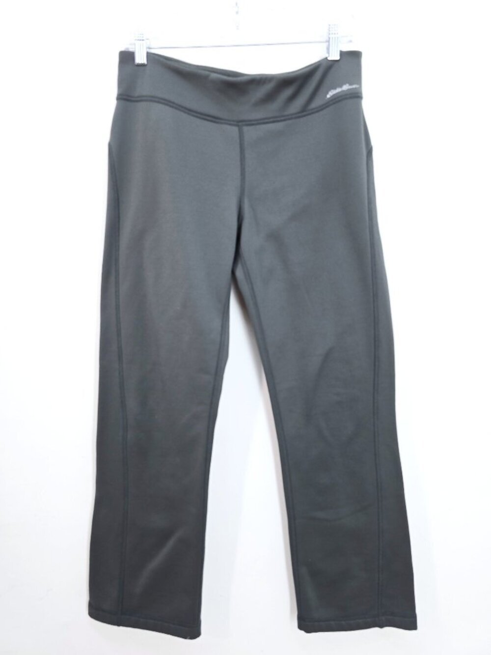 Eddie Bauer Gray Wide Leg Hgh Waist Fleece Lined Thermal SweatPants Women MP